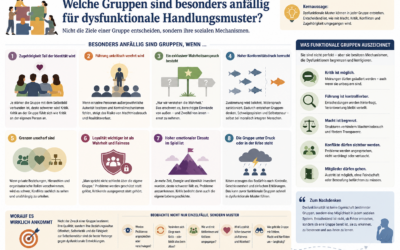Welche Gruppen sind besonders anfällig für dysfunktionale Handlungsmuster?